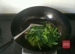 香菇炒油菜的做法图解8