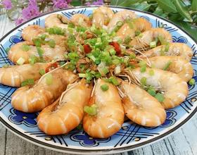 蒜香大头虾[图]