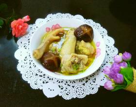 电饭锅香菇鸡汤[图]