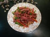 蚝汁海鲜菇炒牛柳
