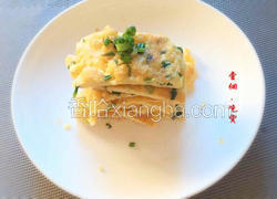 鸡蛋面粉饼
