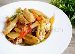 嫩姜炒鸡块