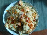 香芋腊肠虾仁饭（潮汕香饭）的做法[图]