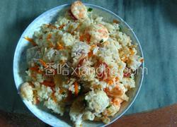 香芋腊肠虾仁饭（潮汕香饭）