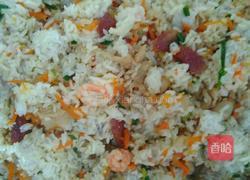 香芋腊肠虾仁饭（潮汕香饭）的做法图解3