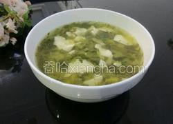 泡菜豆腐汤