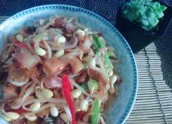 黄豆芽炒咸鱼