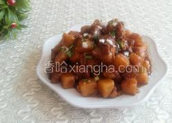 鸡腿炖土豆