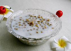 绿豆椰汁西米露