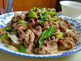 大葱炒羊肉