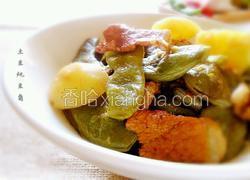 土豆炖豆角