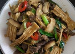 腐竹香菇牛肉