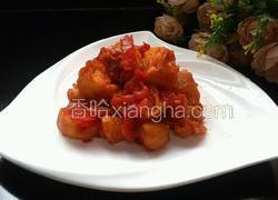 西红柿烩油条