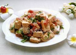 香肠炒豆腐