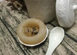 秋季养生之炖雪梨