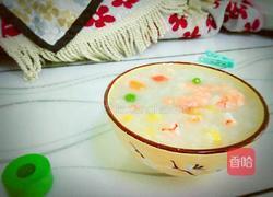 虾肉粥的做法图解9