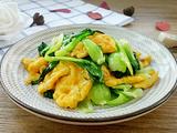青菜炒鸡蛋