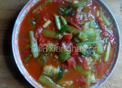 丝瓜炒西红柿