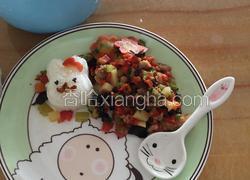 彩虹豆丁菜