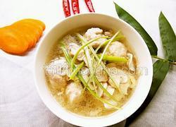 鸡茸蘑菇汤