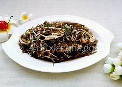凉拌海带金针菇