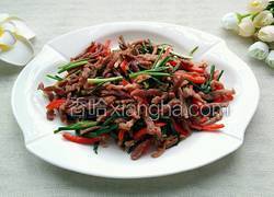 葱爆肉丝