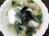黑木耳草鱼肉片汤