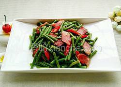豇豆炒腊肉
