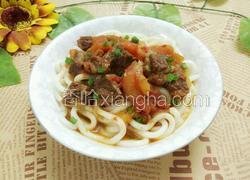 红烧牛腩乌冬面