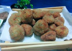 菜圆子的制做