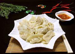 大葱香菇猪肉饺子