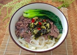 酸菜牛肉面