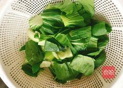 青菜牛肉的做法图解1