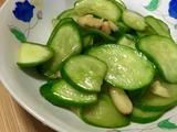 蒜炒青瓜片