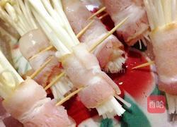 培根金针菇卷的做法图解3