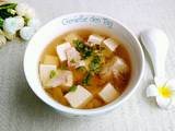 豆腐肉片汤