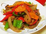 家常牛肉小炒