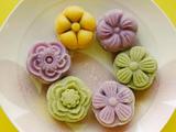 冰皮月饼(紫薯南瓜抹茶)的做法[图]