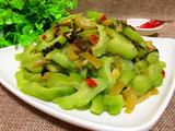 酸菜炒苦瓜