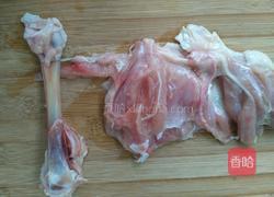 鸡腿肉烧茄子的做法图解3