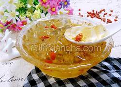 红糖桂花冰粉