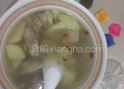 排骨土豆汤