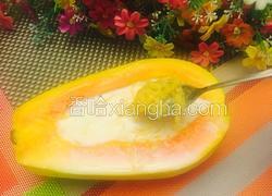 木瓜牛奶炖燕窝
