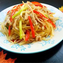 马铃薯炒肉的做法[图]
