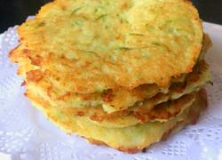 ～西葫芦土豆丝鸡蛋饼～