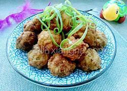 豆腐猪肉丸子
