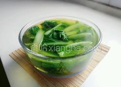 青菜汤（含油碟做法）