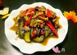 鸡腿肉烧茄子