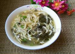 芝麻叶面条