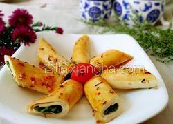 香菜干豆腐卷